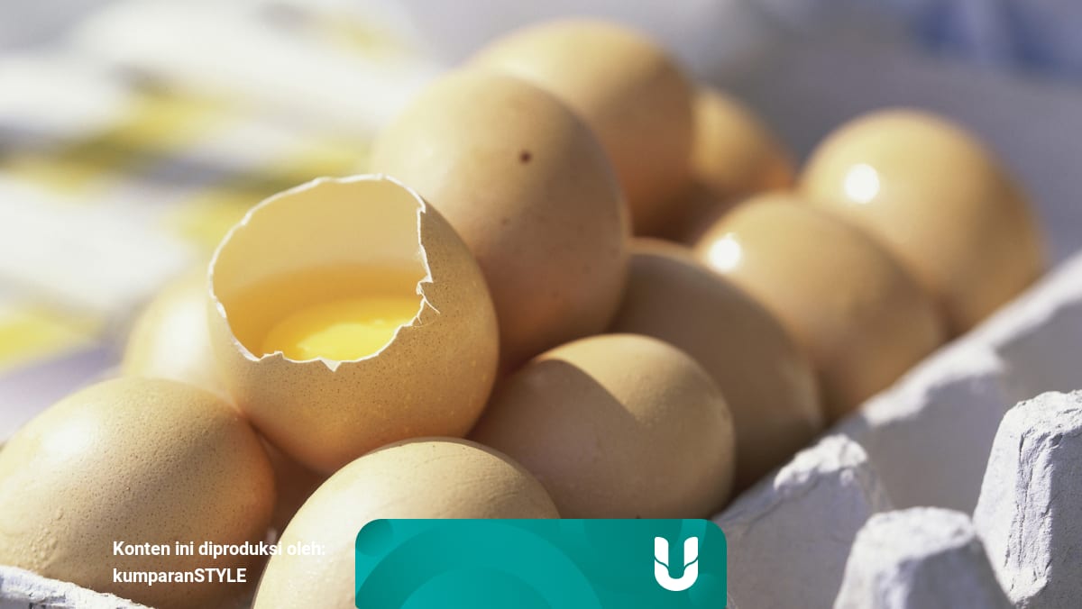 Penyebab Telur Ayam Encer - Putih telur sudah encer, ada telur yang